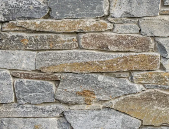 Ledgestone — stacked linear stone cut